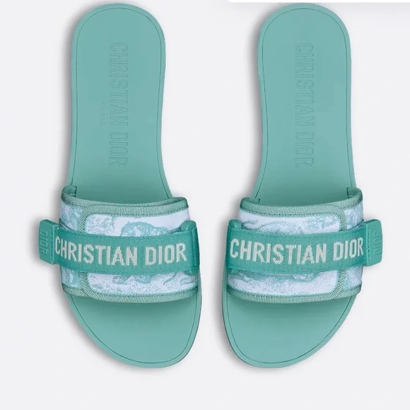 Dior Dioriveria Dio(r)evolution Slide Sandals - Picture 1 of 7